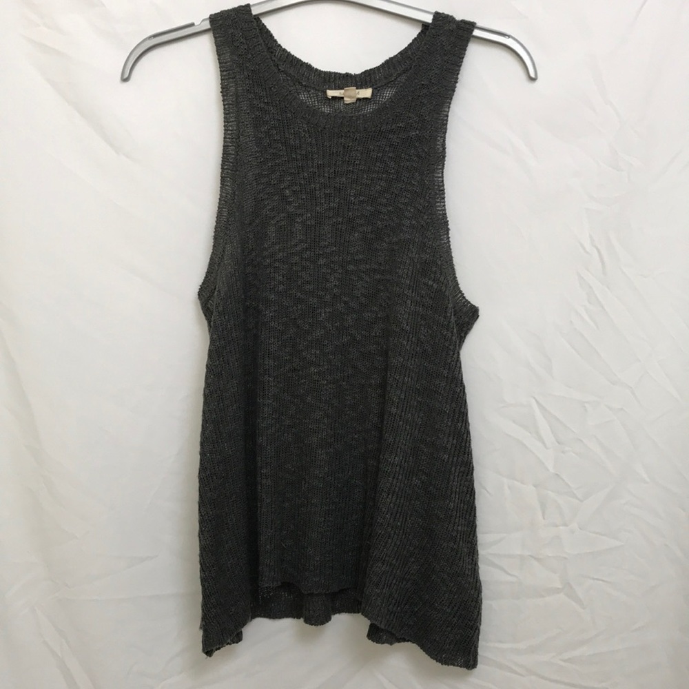 Grey Sweater Tank